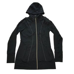 Athleta Booyah Jacket Dress Black Medium Women’s